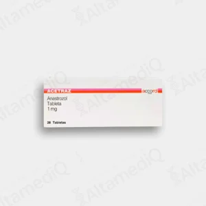 Acetraz (Anastrozol) 1 mg - Caja con 28 Tabletas