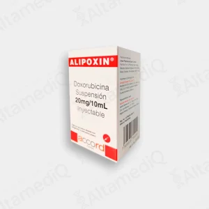 Alipoxin (Doxorubicina) 20 mg / 10 mL Suspensión Inyectable - Caja con 1 Frasco Ámpula