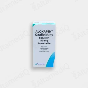 Aloxapin (Oxaliplatino) 50 mg Solución Inyectable - Caja con 1 Frasco Ámpula