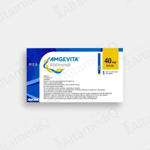 Amgevita (Adalimumab) 40 mg / 0.8 mL Solución Inyectable - Caja con 1 Pluma Precargada (Autoinyector SureClick)
