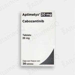 Aptimetyx (Cabozantinib) 20 mg - Caja con Frasco con 30 Tabletas