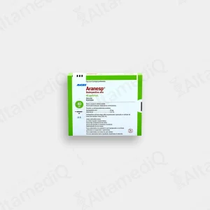 Aranesp (Darbepoetina Alfa) 40 mcg / 0.4 mL Solución Inyectable - Caja con 4 Jeringas Prellenadas