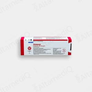 Aranesp (Darbepoetina Alfa) 500 mcg / 1 mL Solución Inyectable - Caja con 1 Jeringa Prellenada