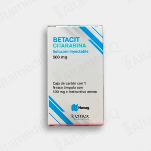 Betacit (Citarabina) 500 mg Solución Inyectable - Caja con 1 Frasco Ámpula