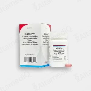 Biktarvy (Bictegravir / Emtricitabina / Tenofovir) 50/200/25 mg - 30 Tabletas