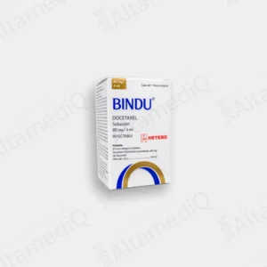 Bindu (Docetaxel) 80 mg / 4 mL Solución Inyectable - Caja con 1 Frasco Ámpula