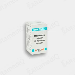 Bresnix (Mitoxantrona) 20 mg / 10 mL Solución Inyectable - Caja con 1 Frasco Ámpula