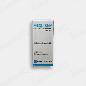 Ciclofosfamida 1000 mg Solución Inyectable (Mexikem)