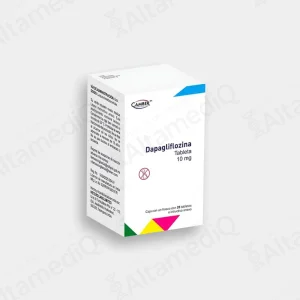 Dapagliflozina Camber 10 mg - Caja con Frasco con 28 Tabletas