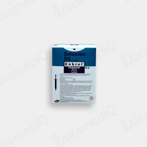 Enbrel (Etanercept) 50 mg Solución Inyectable - Caja con 2 Jeringas Precargadas