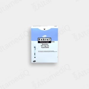 Enbrel MyClick (Etanercept) 50 mg Solución Inyectable - Caja con 2 Plumas Prellenadas