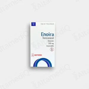 Enoira (Voriconazol) 200 mg Solución Inyectable - Caja con 1 Frasco Ámpula