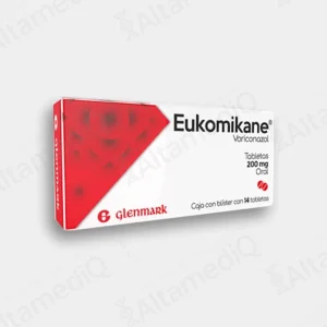 Eukomikane (Voriconazol) 200 mg - Caja con 14 Tabletas