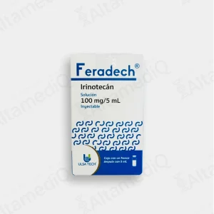 Feradech (Irinotecán) 100 mg / 5 mL Solución Inyectable - 1 Frasco Ámpula