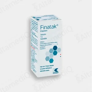 Finatak (Ertapenem) 1 g Solución Inyectable - 1 Frasco Ámpula
