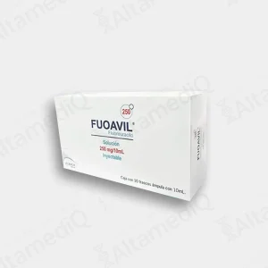 Fuoavil (Fluorouracilo) 250 mg / 10 mL Solución Inyectable - Caja con 10 Frascos Ámpula