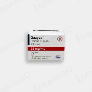 Gazyva (Obinutuzumab) 25 mg / mL Solución Inyectable - 1 Frasco Ámpula