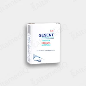 Gesent (Palonosetrón) 0.05 mg / 5 mL Solución Inyectable - 1 Frasco Ámpula