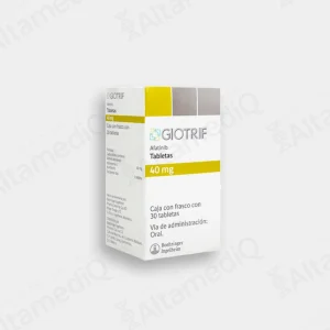 Giotrif (Afatinib) 40 mg - Caja con Frasco con 30 Tabletas