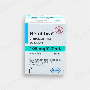 Hemlibra (Emicizumab) 105 mg / 0.7 mL Solución Inyectable - 1 Frasco Ámpula