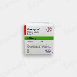Herceptin (Trastuzumab) 440 mg Solución Inyectable - 1 Frasco Ámpula