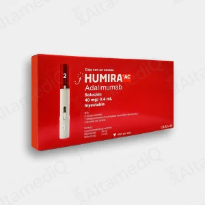 Humira AC (Adalimumab) 40 mg / 0.4 mL Solución Inyectable - Caja con 1 Pluma Precargada (Libre de Citratos)