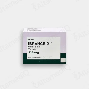 Ibrance – 21 (Palbociclib) 125 mg - Caja con 21 Tabletas