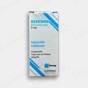 Kenomix (Mitomicina) 5 mg Solución Inyectable - Caja con 1 Frasco Ámpula