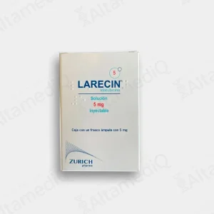 Larecin (Idarubicina) 5 mg Solución Inyectable - 1 Frasco Ámpula