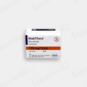 Mabthera (Rituximab) 100 mg / 10 mL Solución Inyectable - Caja con 2 Frascos Ámpula