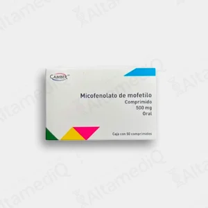 Micofenolato de Mofetilo Camber 500 mg - Caja con 50 Comprimidos