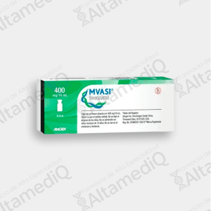 Mvasi (Bevacizumab) 400 mg / 16 mL Solución Inyectable - Caja con 1 Frasco Ámpula