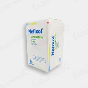 Nefixol (Vincristina) 1 mg Solución Inyectable - 1 Frasco Ámpula