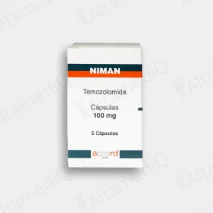 Niman (Temozolomida) 100 mg - Caja con Frasco con 5 Cápsulas