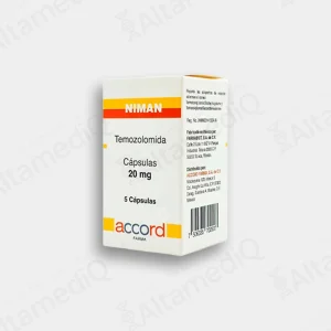Niman (Temozolomida) 20 mg - Caja con Frasco con 5 Cápsulas