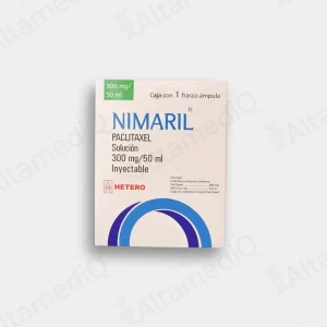 Nimaril (Paclitaxel) 300 mg / 5 mL Solución Inyectable - Caja con 1 Frasco Ámpula