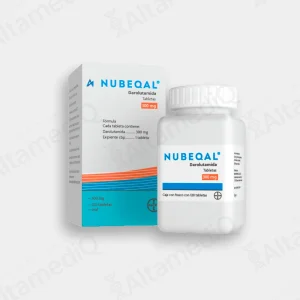 Nubeqa (Darolutamida) 300 mg - Caja con Frasco con 120 Tabletas