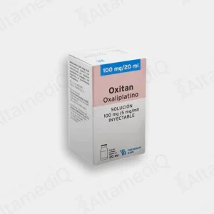 Oxitan (Oxaliplatino) 100 mg / 20 mL Solución Inyectable - Caja con 1 Frasco Ámpula