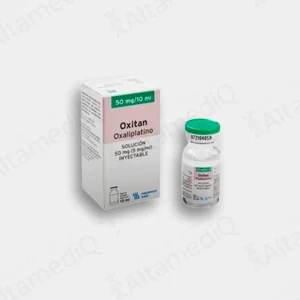 Oxitan (Oxaliplatino) 50 mg / 10 mL Solución Inyectable - Caja con 1 Frasco Ámpula