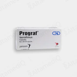 Prograf (Tacrolimus) 1 mg - Caja con 50 Cápsulas