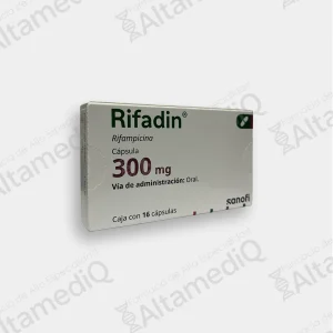 Rifadin (Rifampicina) - Caja con 16 Cápsulas