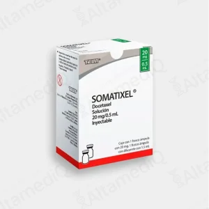 Somatixel (Docetaxel) 20 mg / 0.5 mL Solución Inyectable - 1 Frasco Ámpula