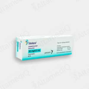 Stelara (Ustekinumab) 45 mg / 0.5 mL Solución Inyectable - Caja con 1 Jeringa Prellenada