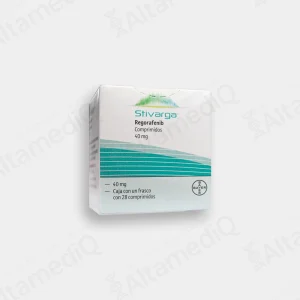 Stivarga (Regorafenib) 40 mg - Caja con 1 Frasco con 28 Comprimidos