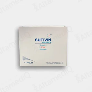 Sutivin (Vincristina) 1 mg Solución Inyectable - 1 Frasco Ámpula