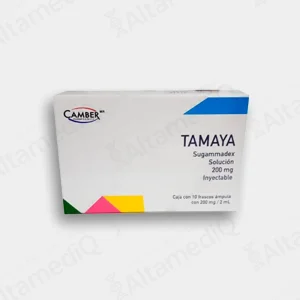 Tamaya (Sugammadex) 200 mg / 2 mL Solución Inyectable - Caja con 10 Frascos Ámpula