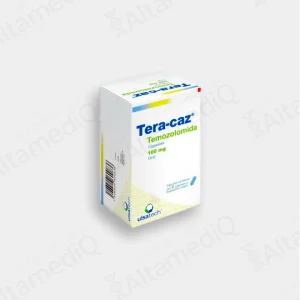 Tera - Caz (Temozolamida) 100 mg - Frasco con 5 Cápsulas