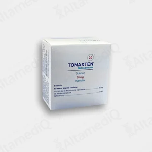 Tonaxten (Mitoxantrona) 20 mg Solución Inyectable - 1 Frasco Ámpula
