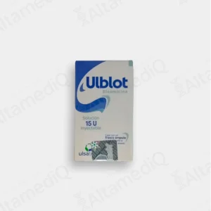ULBLOT (Bleomicina) 15 UI Solución Inyectable - 1 Frasco Ámpula