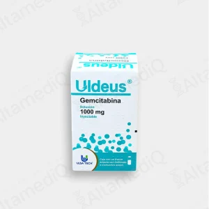 Uldeus (Gemcitabina) 1000 mg Solución Inyectable - 1 Frasco Ámpula